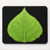 Green Aspen Leaf #11 Muismat (Voorkant)