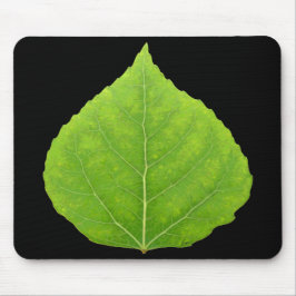 Green Aspen Leaf #11 Muismat