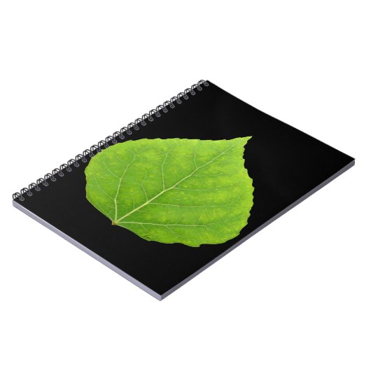 Green Aspen Leaf #11 Notitieboek (Linkerzijde)
