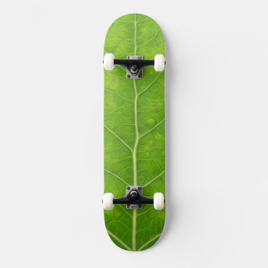 Green Aspen Leaf #11 Persoonlijk Skateboard (Voorkant)