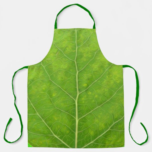 Green Aspen Leaf #11 Schort (Voorkant)