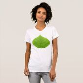Green Aspen Leaf #11 T-shirt (Voorkant volledig)