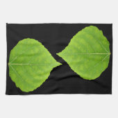 Green Aspen Leaf #11 Theedoek (Horizontaal)