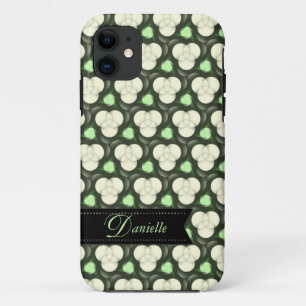 Green atoms Modern patroon iPhone 5 Hoesje-maat 11 Hoesje
