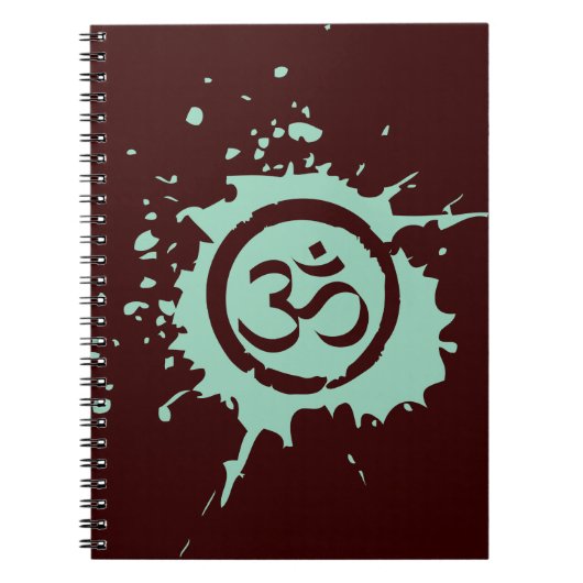 Green Aum Organic Planet Notitieboek Journal (Voorkant)