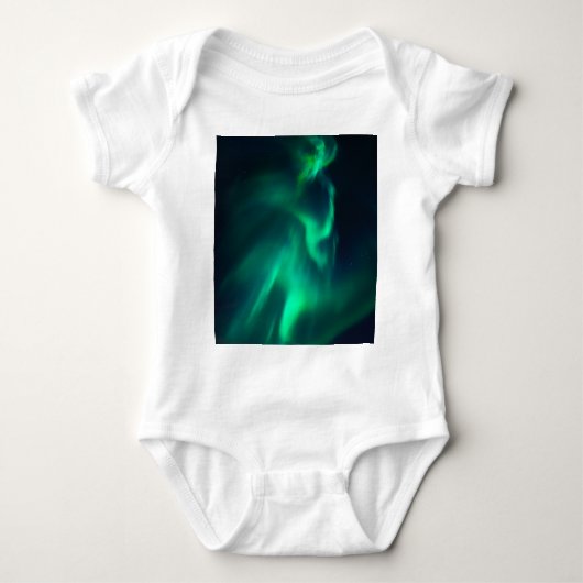 Green Aurora Northern Lights Romper (Voorkant)