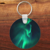 Green Aurora Northern Lights Sleutelhanger (Voorkant)