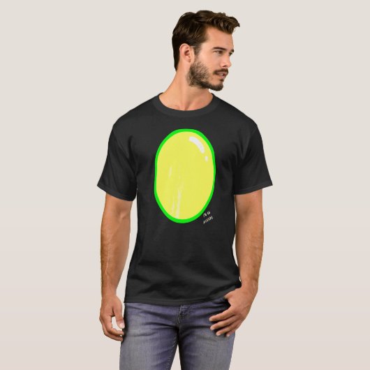 Green Avocado Costume Cute Lazy Costume Idea I'm A T-shirt (Voorkant volledig)