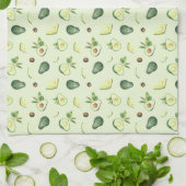 Green Avocados Kitchen Towel Theedoek (Gevouwen)
