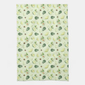 Green Avocados Kitchen Towel Theedoek (Verticaal)