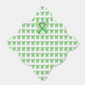 Green Awareness Ribbon Angel trekt professoren uit Bedankdoosjes (Uitgevouwen)