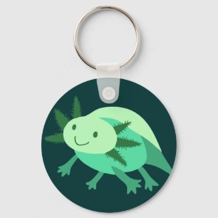 Green Axolotl Sleutelhanger