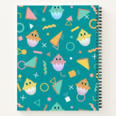 Green Baby Chick Notitieboek (Achterkant)