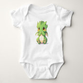 Green Baby Dragon Romper (Voorkant)