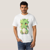 Green Baby Dragon T-shirt (Voorkant volledig)