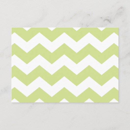 Green Baby shower Diaper Raffle Ticket Informatiekaartje (Achterkant)