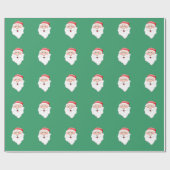 Green Background kerstkerstkerstkerstkerstkerstmis Cadeaupapier (Vlak)