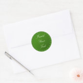 Green Badge Sticker (Envelop)