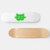GREEN BAHT SIGN ฿ Thaise ฿ Persoonlijk Skateboard (Horizontaal)