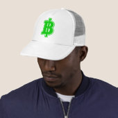 GREEN BAHT SIGN ฿ Thaise ฿ Trucker Pet (In situ)