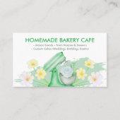 Green Baking Utensils Bakker Visitekaartje (Voorkant)