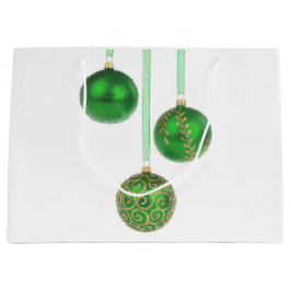 Green Ball-kerstversiering Grote cadeautas