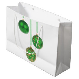 Green Ball-kerstversiering Grote cadeautas