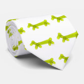 Green Balloon Doggie Stropdas (Opgerold)