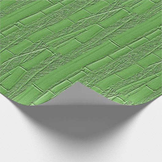 Green Bamboo Cadeaupapier (Hoek)