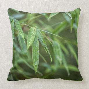 Green Bamboo Kussen