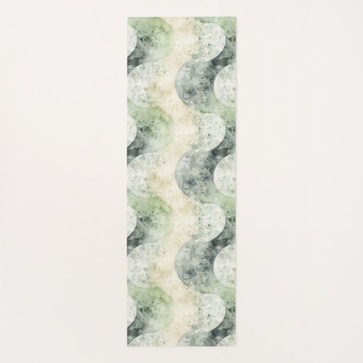 Green Bamboo Mindfulness   Yogamat (Achterkant)