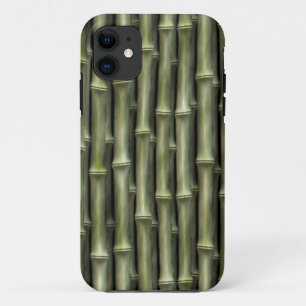 Green Bamboo Natuur Patroon Case-Mate iPhone Case