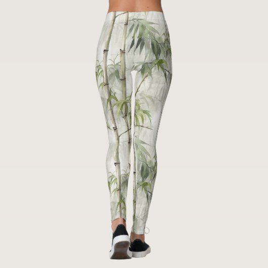 Green Bamboo Serenity Leggings (Achterkant)