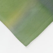 Green bamboo shoots fleece deken (Hoek)