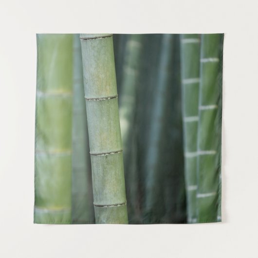 Green bamboo shoots wandkleed (Voorkant)