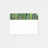 Green Bamboo Stalks Natuur Fotografie Post-it® Notes (Voorkant)
