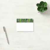 Green Bamboo Stalks Natuur Fotografie Post-it® Notes (Kantoor)