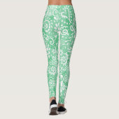 Green Bandana Leggings (Achterkant)