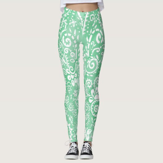 Green Bandana Leggings (Voorkant)