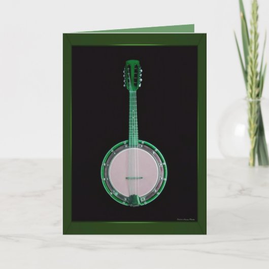 Green Banjo Kaart (Voorkant)