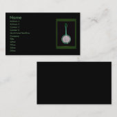 Green Banjo Visitekaartje (Voorkant / Achterkant)