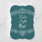 GREEN barokdames Night Out V03 Kaart (Achterkant)