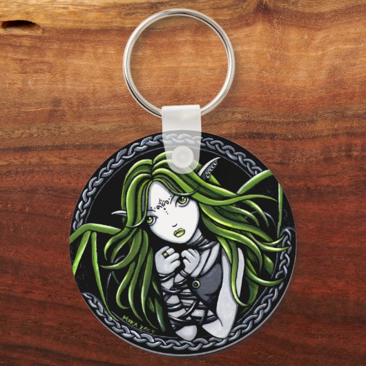 "Green Bat" Bound Fairy Sleutelhanger (Voorkant)