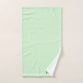 Green Bath Towel Set Bad Handdoek (Handdoek)