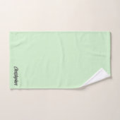 Green Bath Towel Set Bad Handdoek (Handdoek)