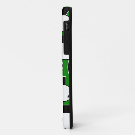 Green Bauhaus Collage Case-Mate iPhone Case (Achterkant/links)