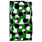 Green Bauhaus Collage Klein Cadeauzakje (Achterkant)