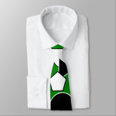 Green Bauhaus Collage Stropdas (Gebonden)