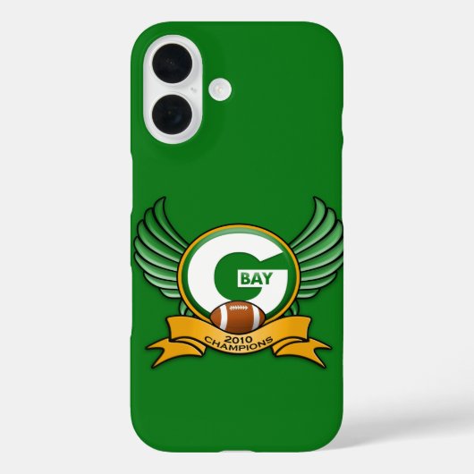 Green Bay 2010 Kampioen Case-Mate iPhone Case (Achterkant)