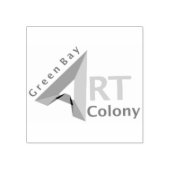 Green Bay Art Kolonie Rubber Stempel (Afrduk)